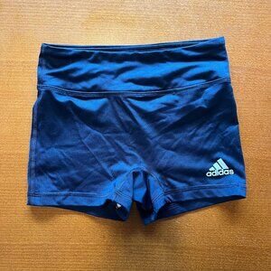 Girls 4" Volleyball Spandex Navy Blue
